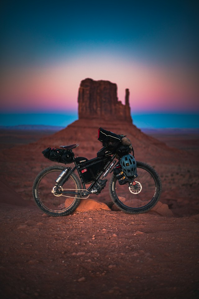 A Vibrant Array of Bicycles 