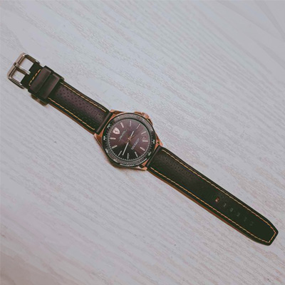 Classic elegance of analogue watch